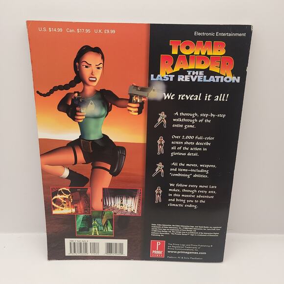 Prima Games Lot of 3 Guides Ogre Battle 64 Toumb Raider 3 The Last Revelation - Picture 11 of 12